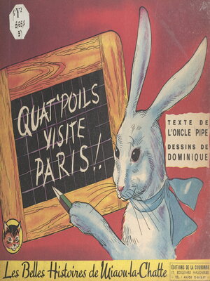 cover image of Quat' poils visite Paris !